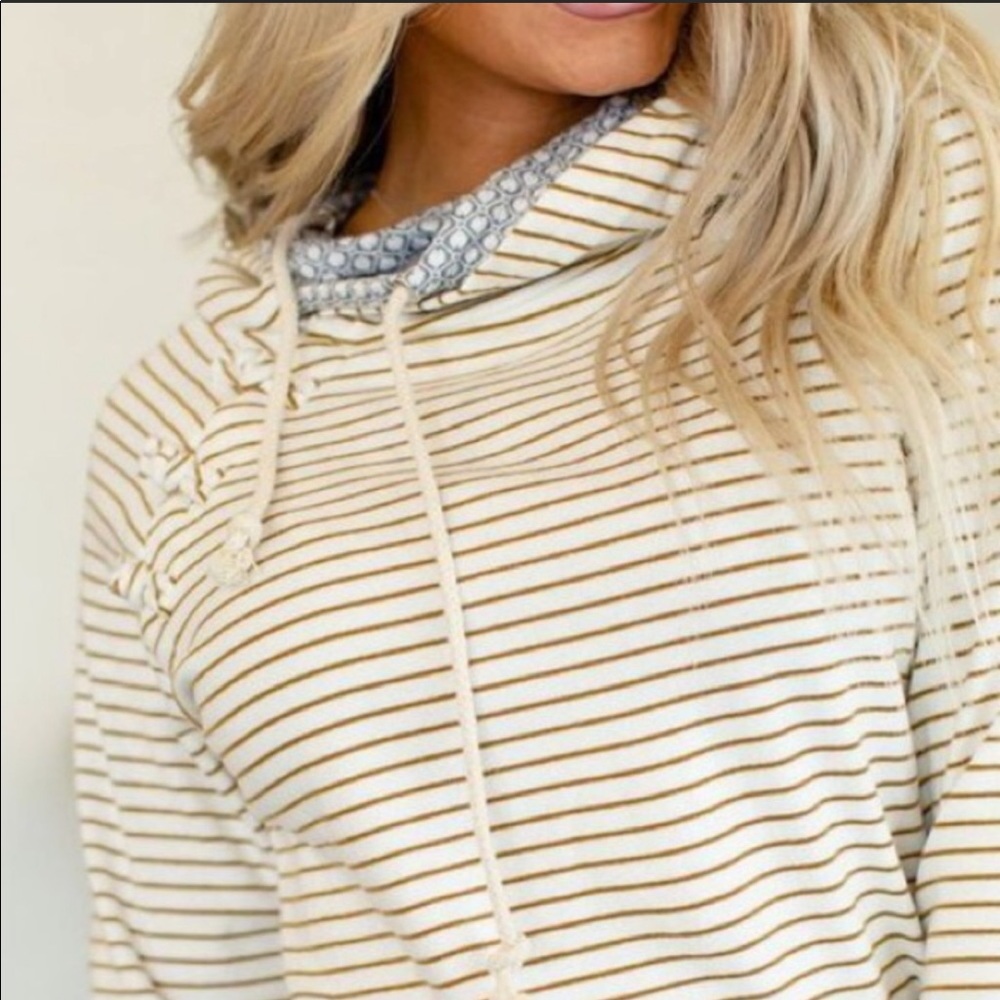 Double hooded hoodie